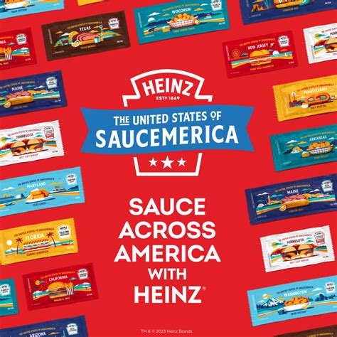 Heinzs The United States of Saucemerica • The。